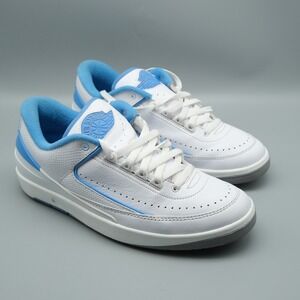 Nike Air Jordan 2 Retro Low Men's Sneakers Size 10 UNC DV9956-104
